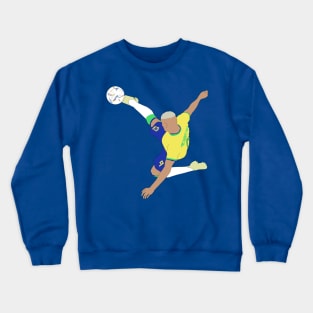 Richarlison Brazil Bicycle Kick World Cup Minimalist Crewneck Sweatshirt